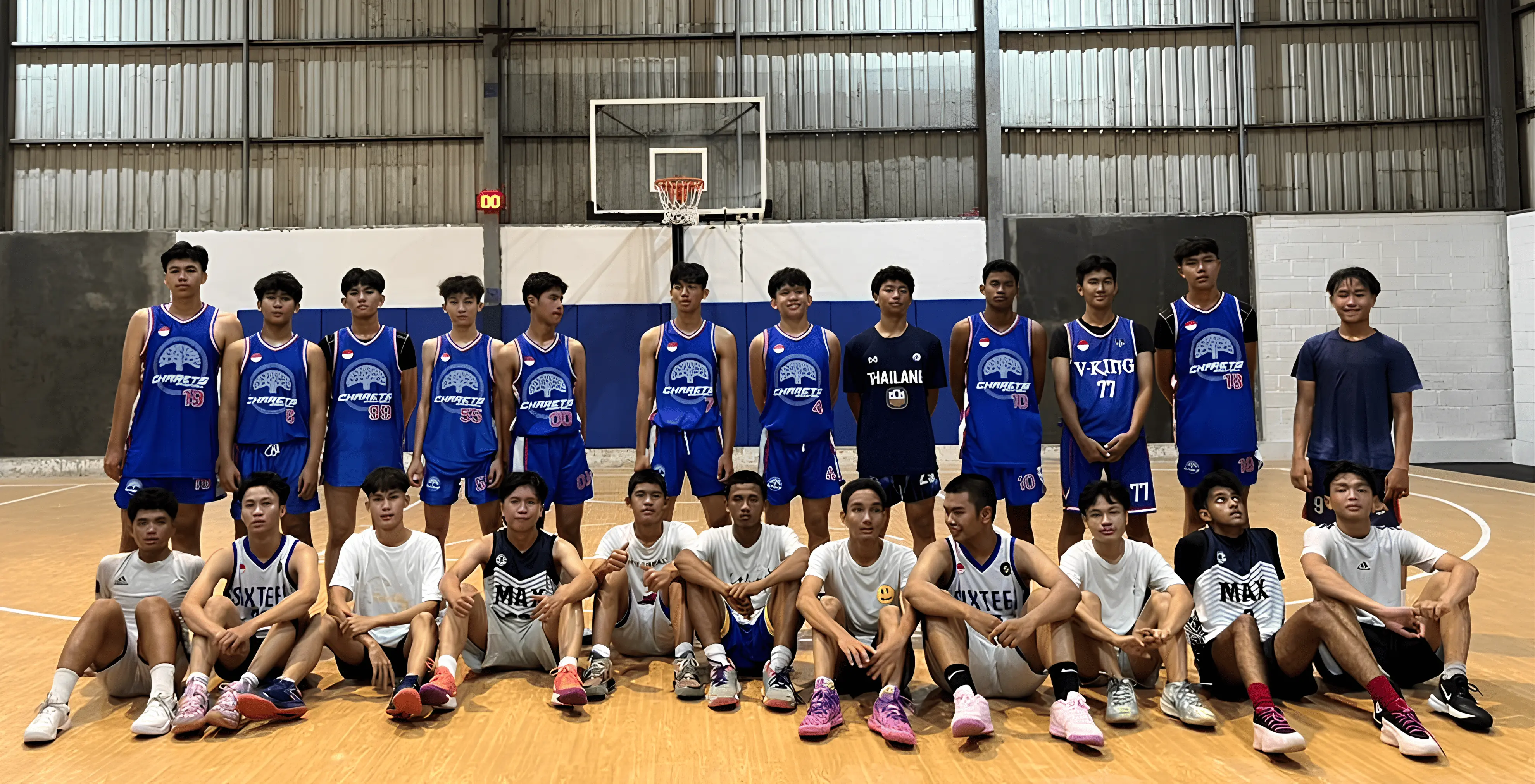 Latar tim basket SMAN 16 Bandung